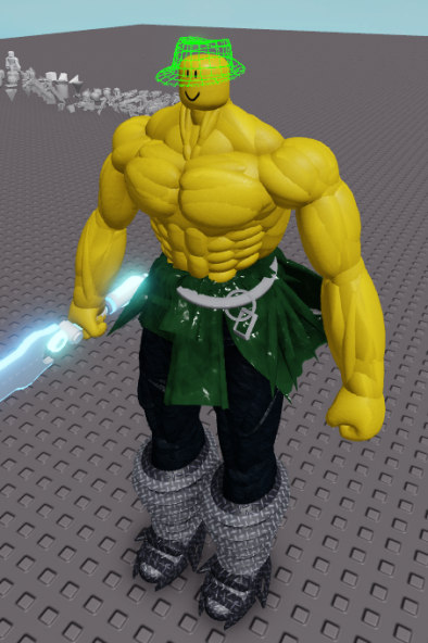 Buffed roblox noob by batnado on DeviantArt