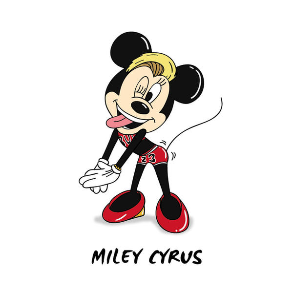 Miley Mouse MILEY CYRUS X MINNIE MOUSE by zhiyun3588 on DeviantArt