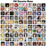 100 Character Meme: Anime Version