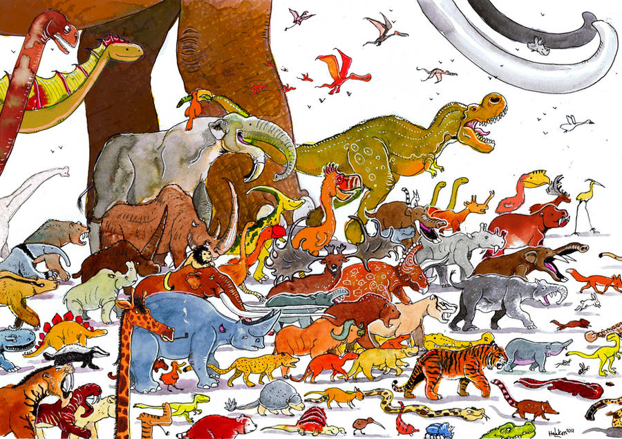 Noahs ark the animals #2 by HaakonLie on DeviantArt