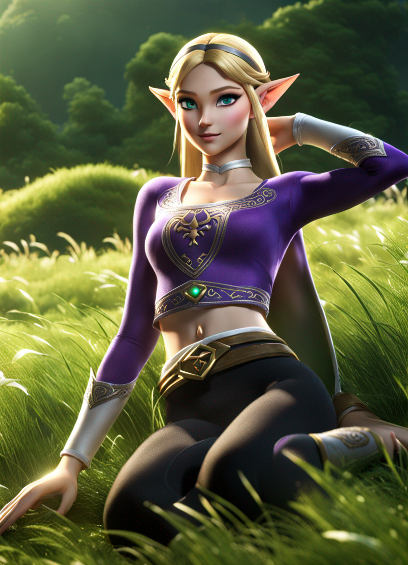 Zelda Model Echoes of Zelda - 3D Model by tanseof on DeviantArt