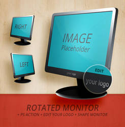 Rotated Monitor - Left n Right