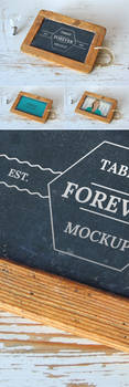 Free Tablet Forever Mockup