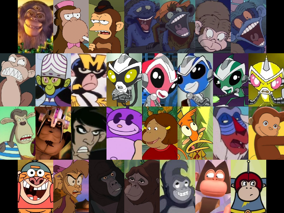 Cartoon Monkeys by SpongebobFan2102 on DeviantArt
