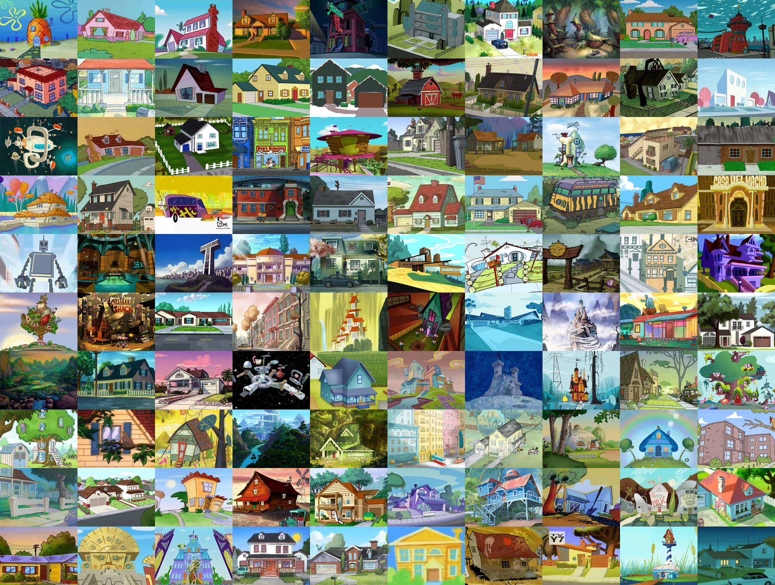 Deviantart Houses Cartoon Homes by SpongebobFan2102 on DeviantArt