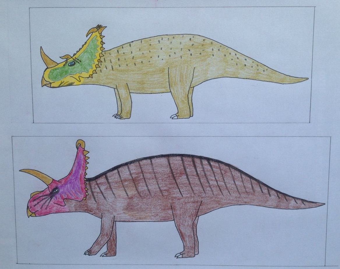 RLCM-Alb-08+09-Tiered of Drawing Ceratopsids by AndreOF-Gallery on ...