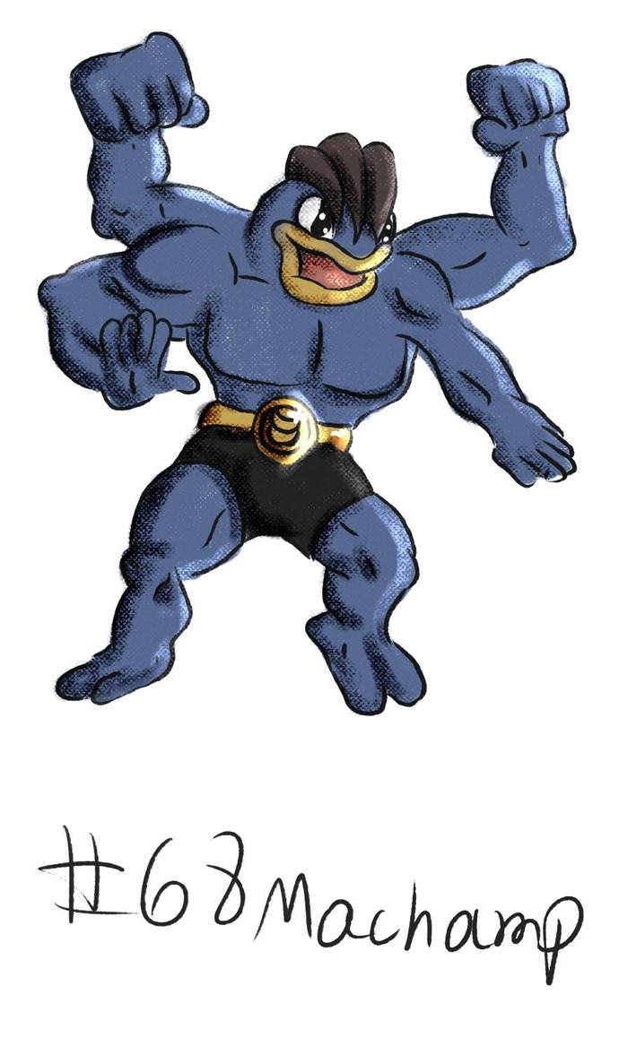 Machamp by StudioMasha on DeviantArt