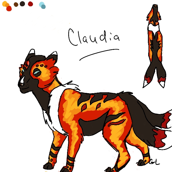 Claudia ref sheet