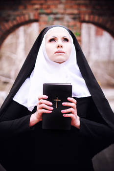 Gothic Nun Stock