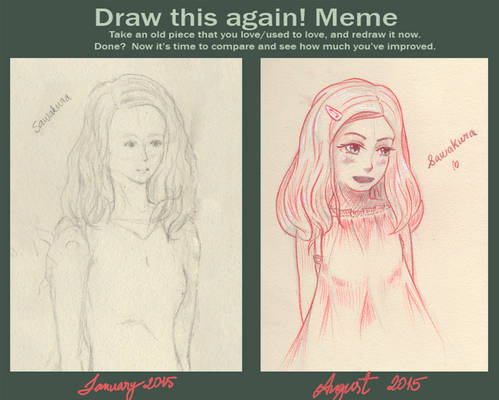 Draw this again meme - Lu