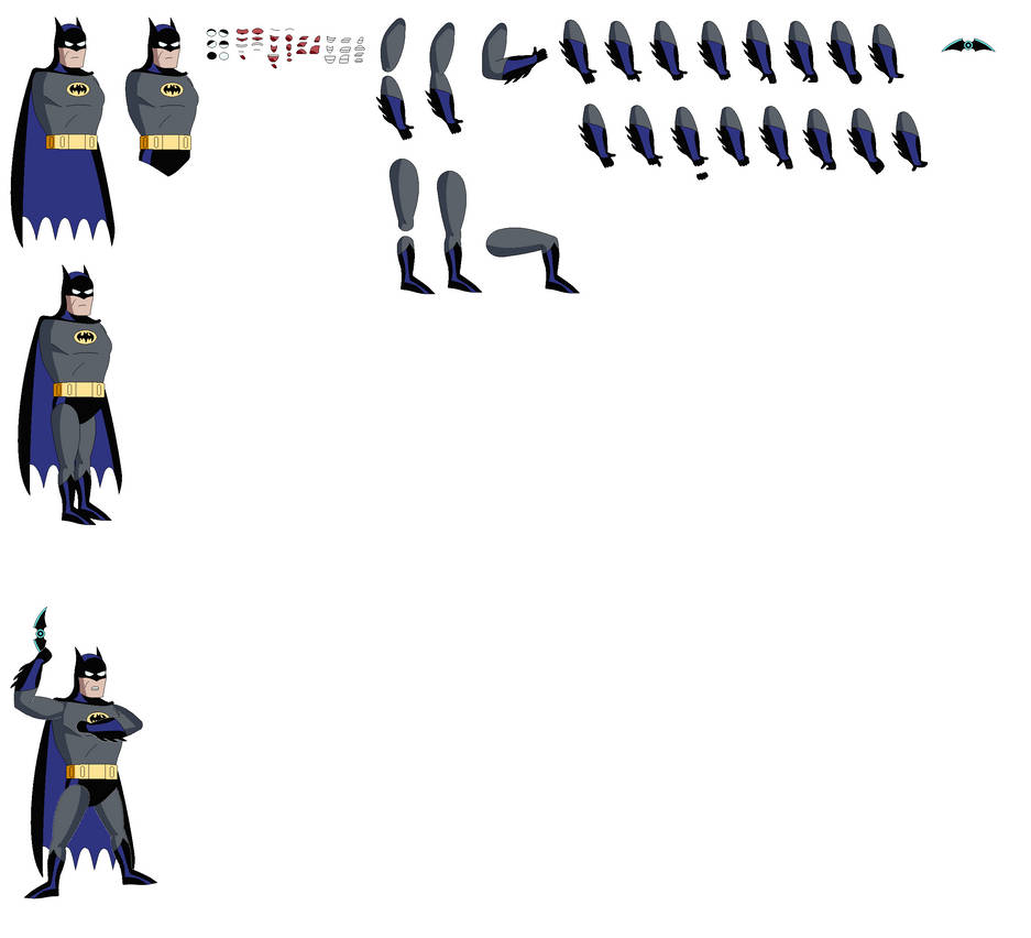Batman Back Build Character Builder - Batman by getawaycarofdoom on DeviantArt