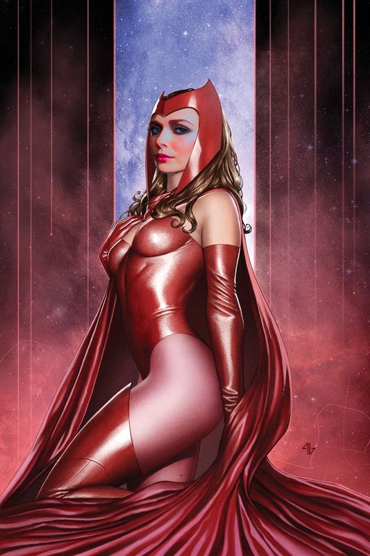 The Scarlet Witch by MizuriAU on DeviantArt