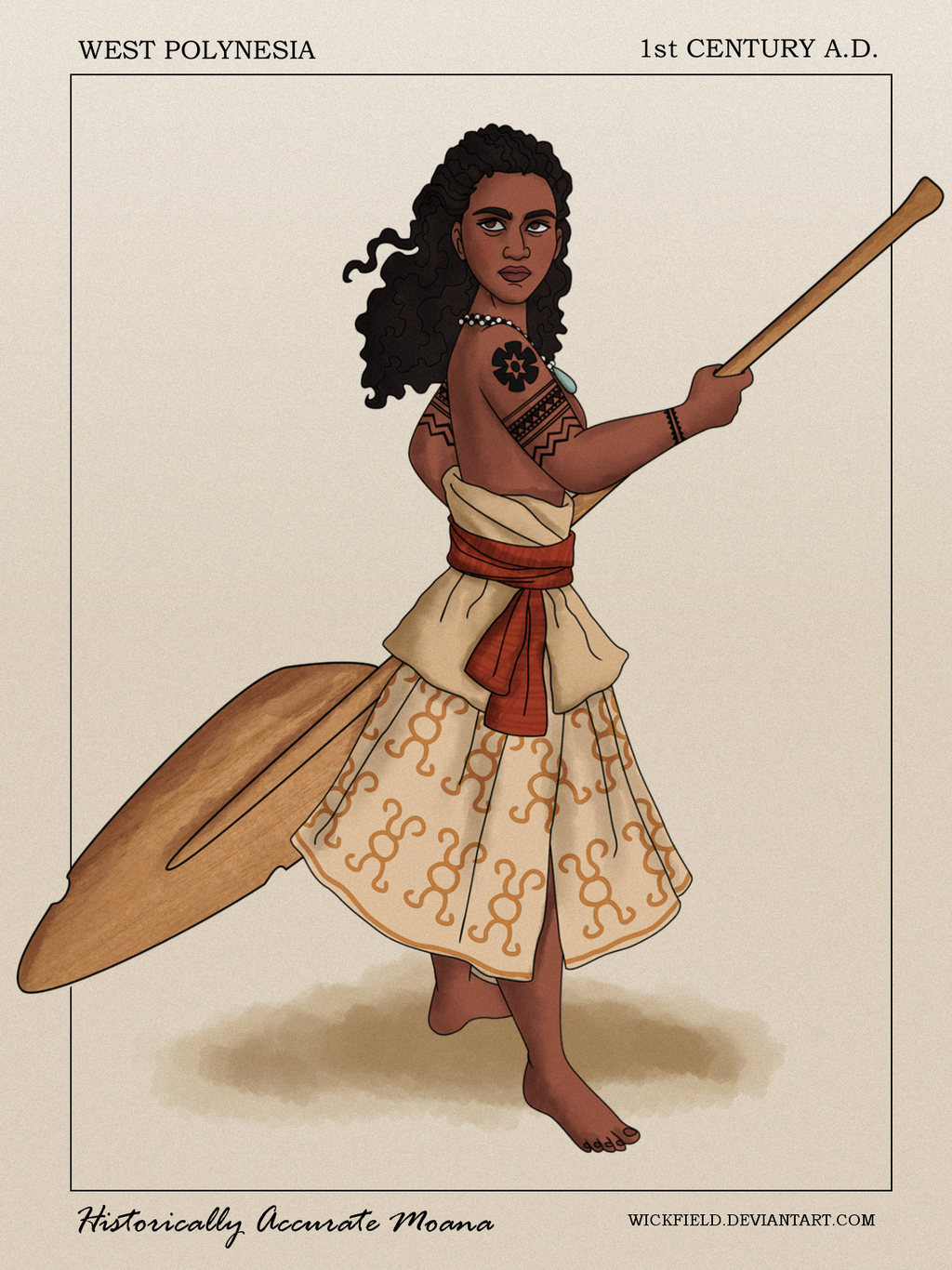 Historically Accurate Moana By Wickfield On Deviantart Historically Accurate Moana By Wickfield On Deviantart