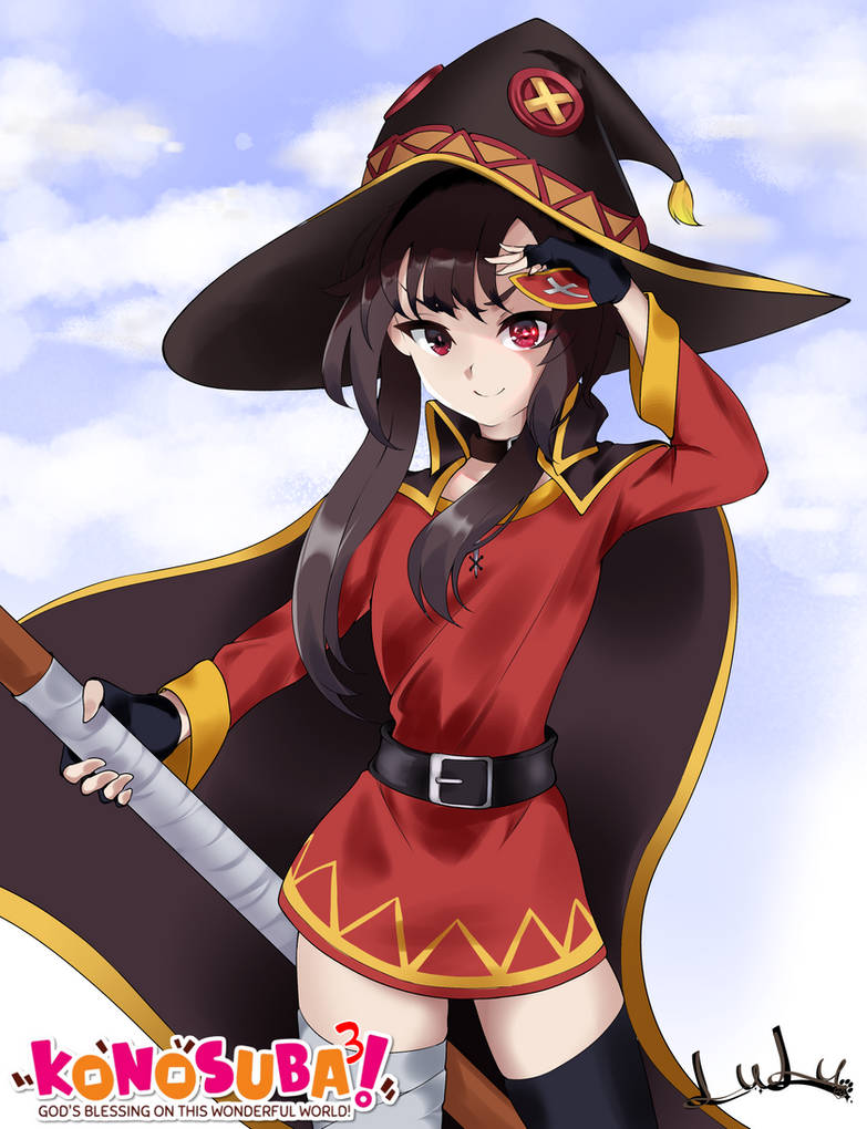 Megumin Tank Megumin!! by IU1u on DeviantArt