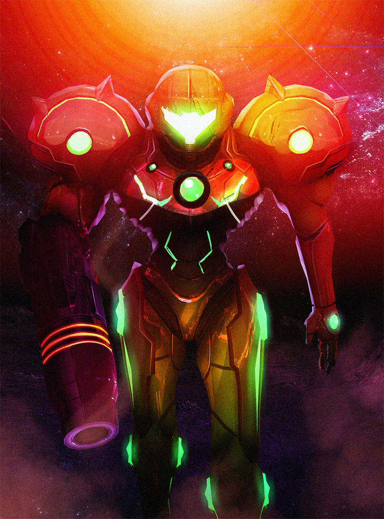 Samus - Badass Bounty Hunter by TronixGFX