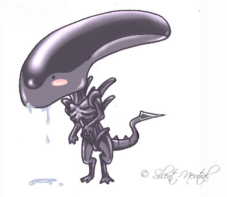 practice chibi Alien