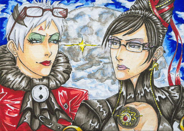 Bayonetta and Jeanne Rivalry