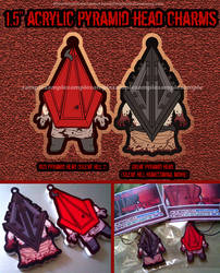 Pyramid Head Acrylic Charms