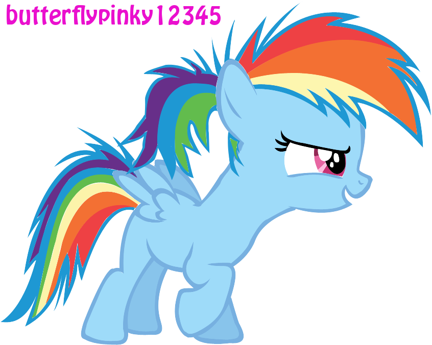 1047000 - safe, artist:megarainbowdash2000, rainbow dash, pony, angry, baby,  baby dash, baby pony, baby rainbow dash, diaper, female, filly, filly  rainbow dash, foal, solo, younger - Derpibooru