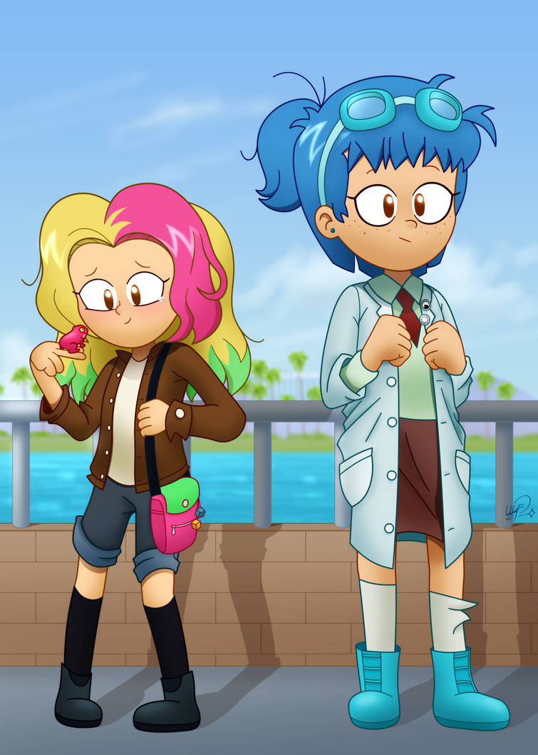 Amphibia: Molly Jo and Terri (10 years later) by UnderLoudF on DeviantArt