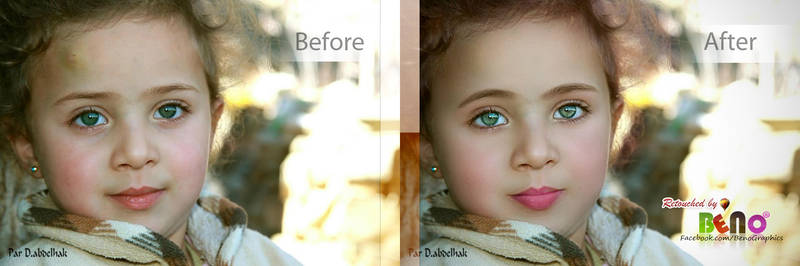 Baby Girl Photo Retouching Beno Graphics