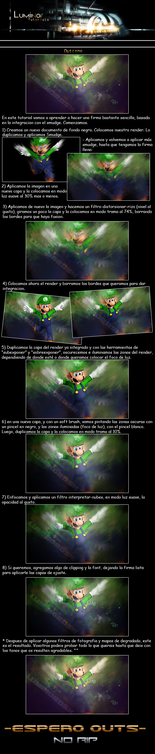 Luigi Smudge tut 'Aprendices'