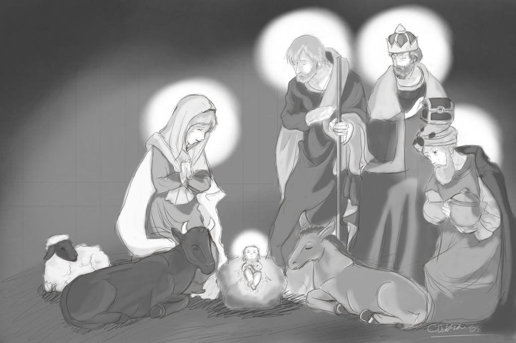 Deviantart Nativity Nativity for Memoagomez by Chinchikurin on DeviantArt