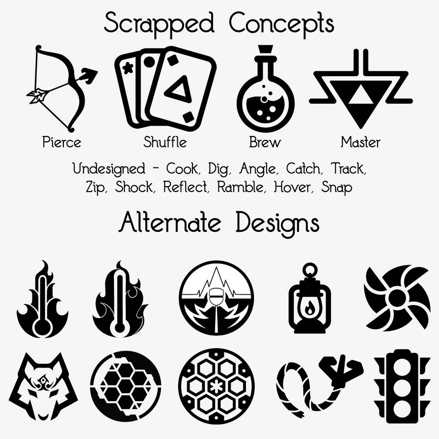 Distorted Runes Rune Reimagining Project - Scrapped Concepts by Drekaban on DeviantArt