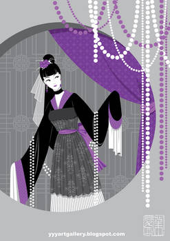 Gothic-ish Chinese Lady 2