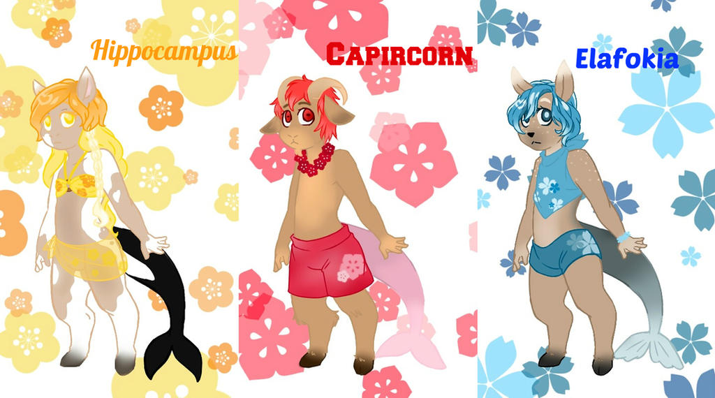 Lil Monster Paypal Adoptables (3 available)