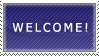 Positive Welcome Stamp