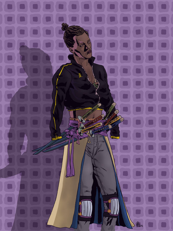 Samuria Color Samurai Sam - Colors by fosp on DeviantArt