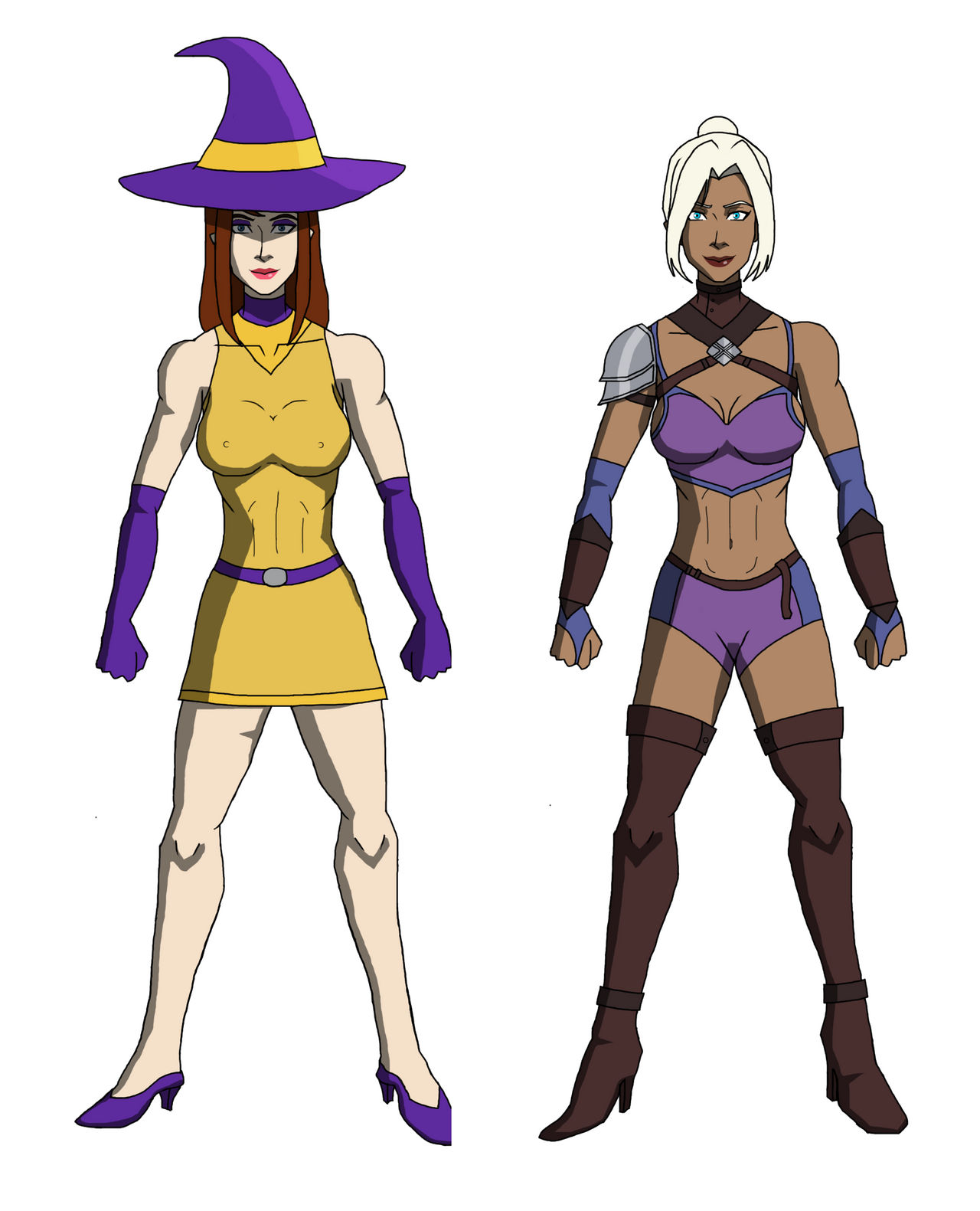 Amirian Curse - Anne and Boudicca by DoctorSchmoctor on DeviantArt