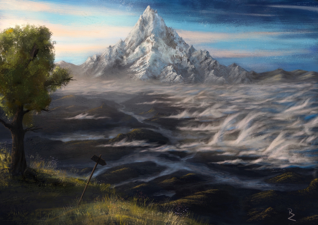 Way to the Lonely Mountain - Erebor