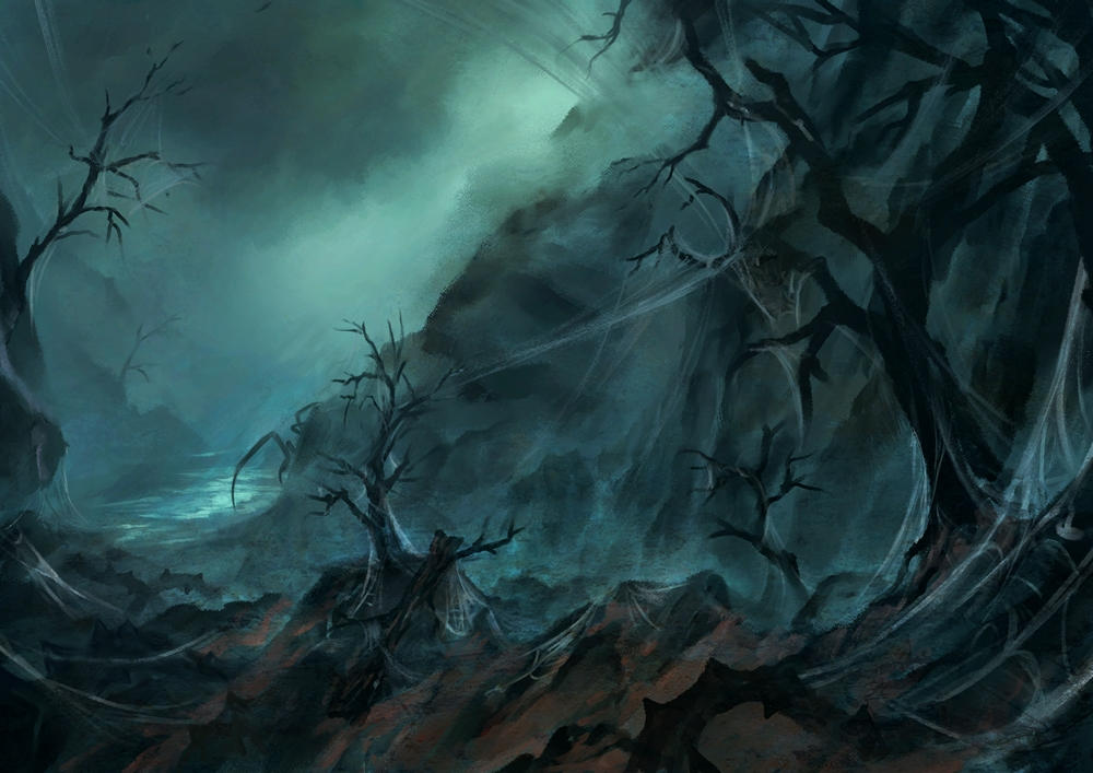 Valley of Death - Ered Gorgoroth by Crocorax on DeviantArt