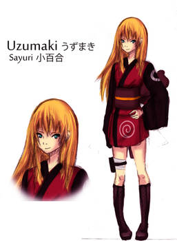 Uzumaki Sayuri - NaruSaku's child [OLD DESIGN]