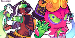 [ Splatoon x Overwatch ] Lucio x DJ Octavio