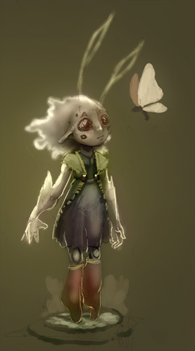 girl insectoid