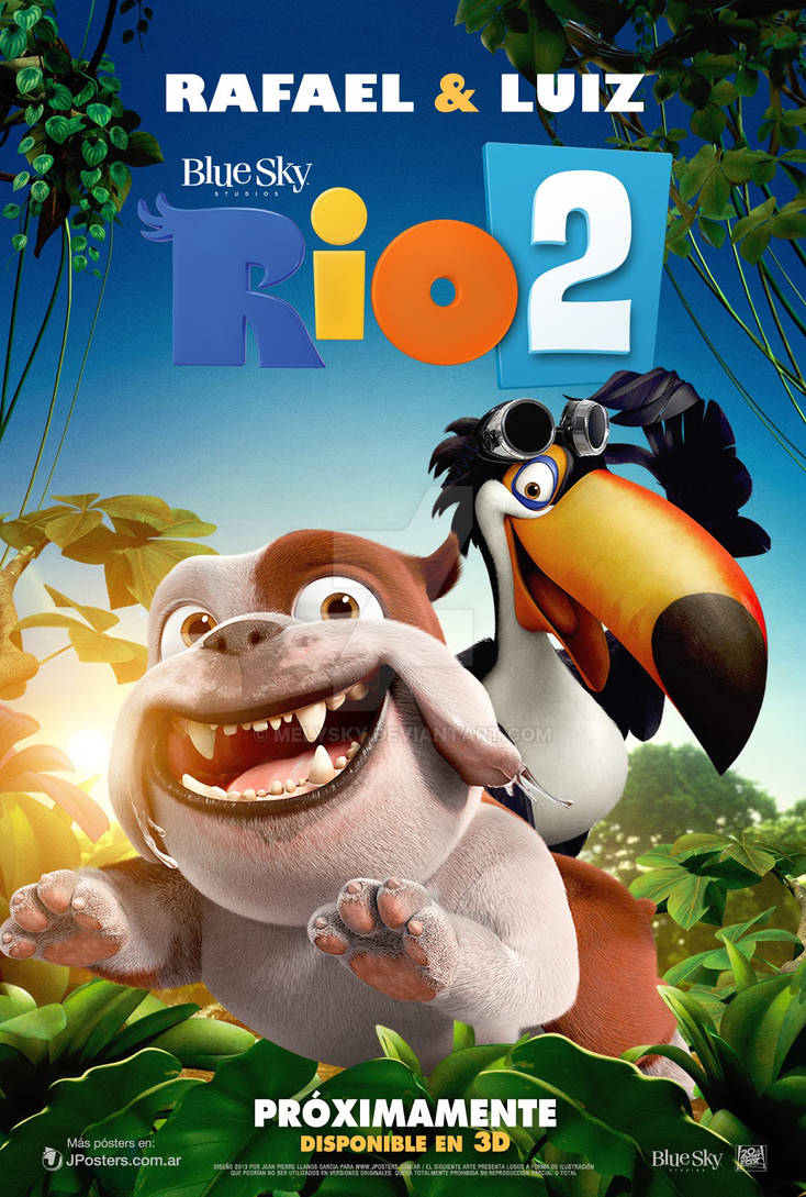 Rio 2 Poster Rafael and Luiz by MelySky on DeviantArt Rio 2 Poster Rafael and Luiz by MelySky on DeviantArt