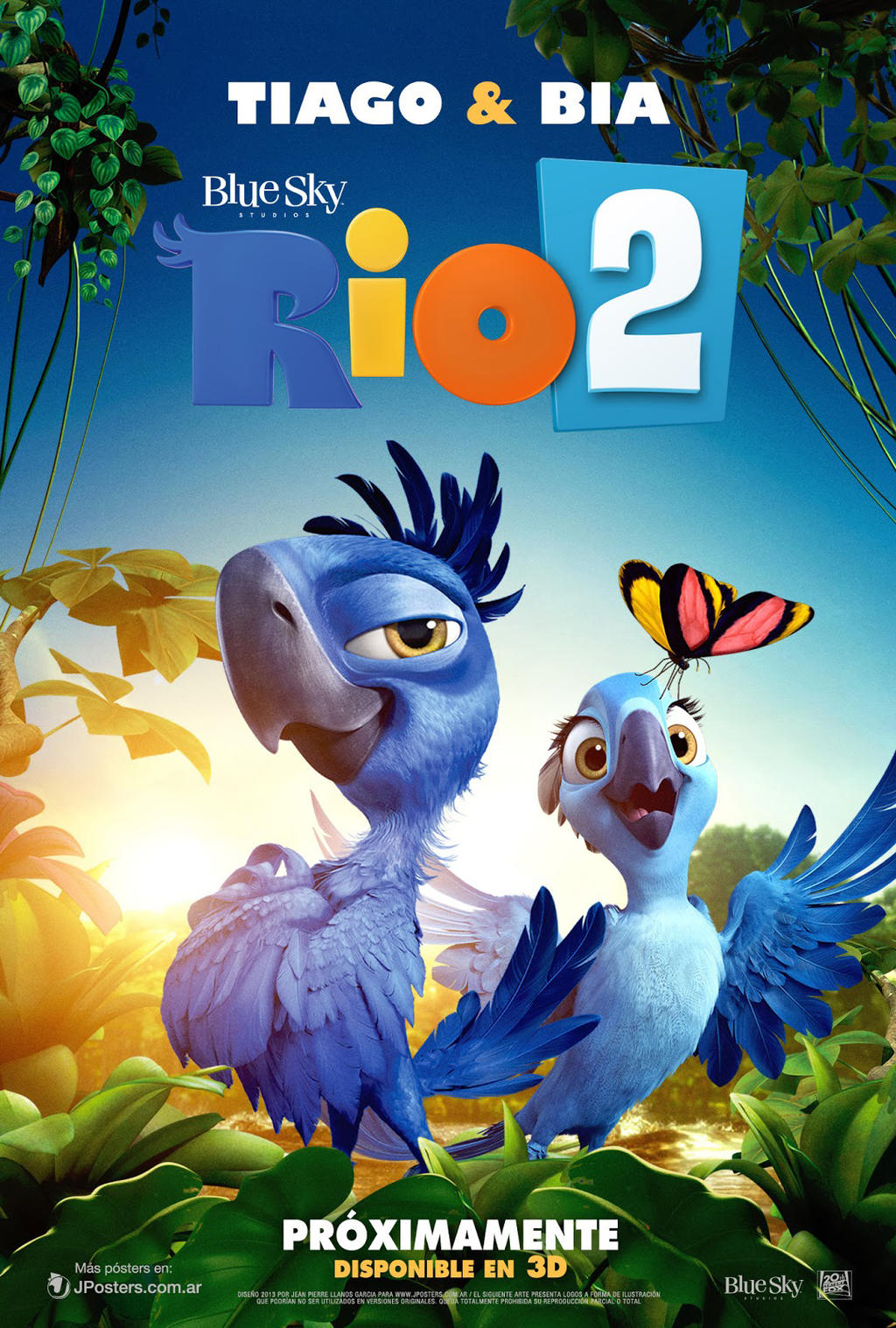 Rio 2 Poster ft Tiago and Bia by MelySky on DeviantArt Rio 2 Poster ft Tiago and Bia by MelySky on DeviantArt