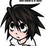 Death Note vector : Chibi L