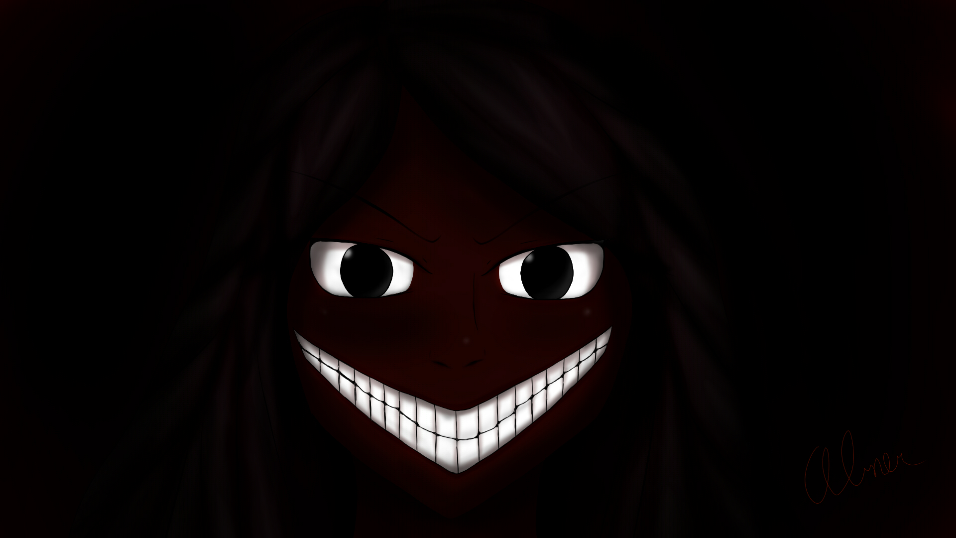 Creepy Anime Girl by Ghosyboid on DeviantArt Creepy Anime Girl by Ghosyboid on DeviantArt