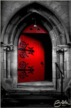 The red door