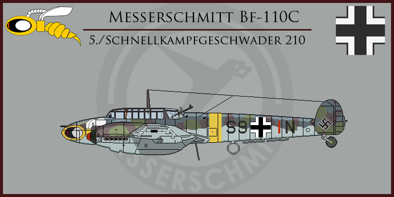 Bf-110C 5./SKG 210