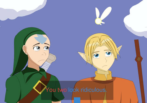 Aang 'n' Link -- Kid Heroes