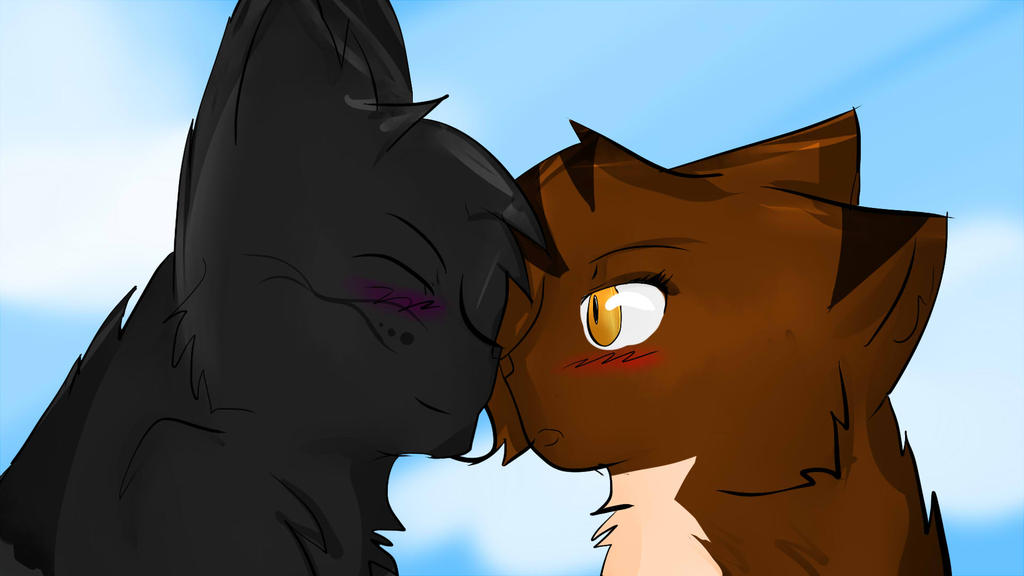 Ship #22- Crowfeather x Leafpool, warrior cat ships., silverstrxam, cats cl...