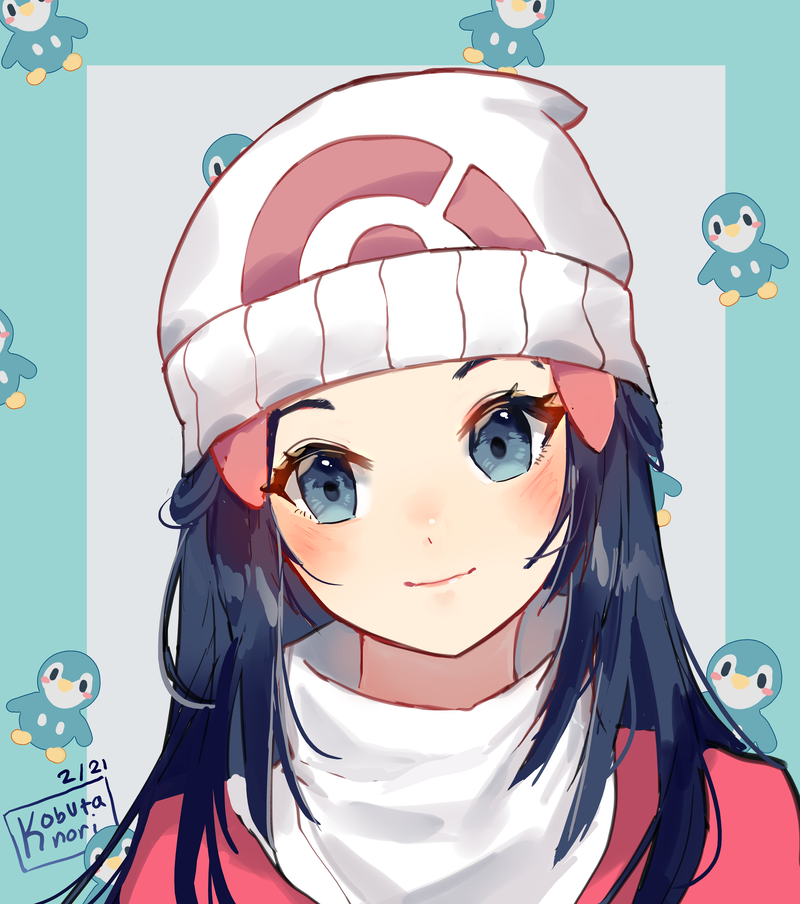 Pokémon dawn fan art, Anime Pokémon : Illustration Descript…