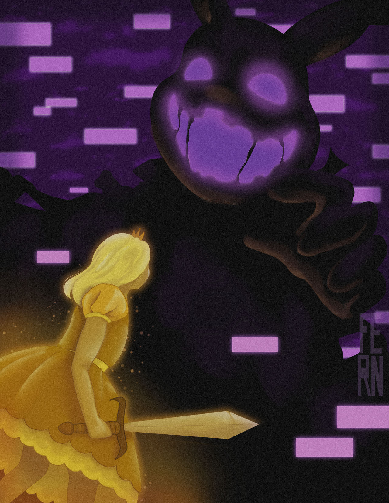 The Princess and the Rabbit by Fern-08 on DeviantArt