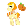 Candy Corn pony -OPEN-