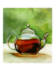 Glass Teapot Study